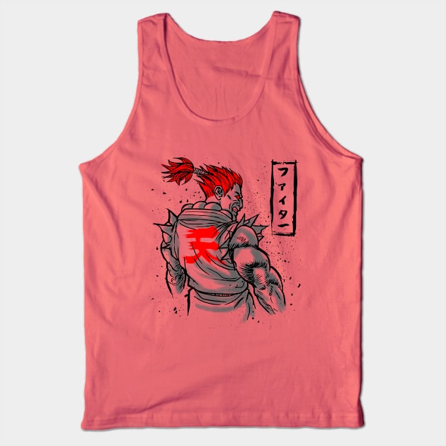 Evil Warrior Tank Top by albertocubatas